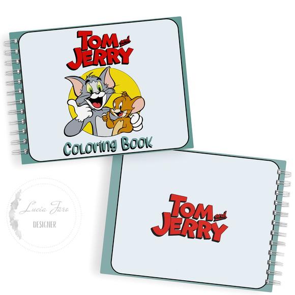Arquivo Livro de Colorir Tom e Jerry 01