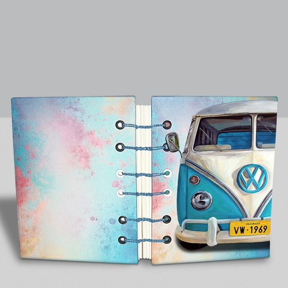 Sketchbook A6 para Aquarela Costura Copta 300g/m²