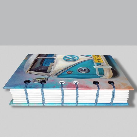 Sketchbook A6 para Aquarela Costura Copta 300g/m²