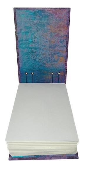 Sketchbook A6 para Aquarela Costura Copta 300g/m²
