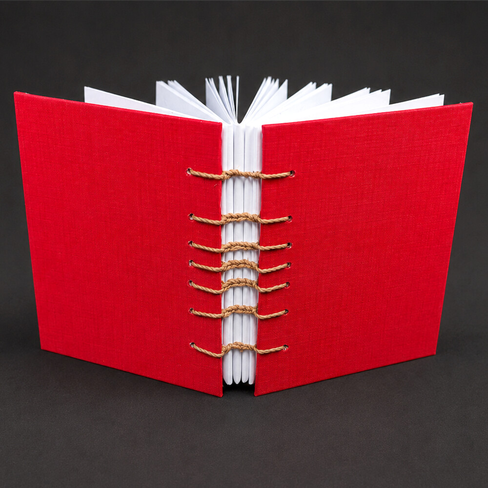Sketchbook A7 para Desenho Costura Copta 180g/m²