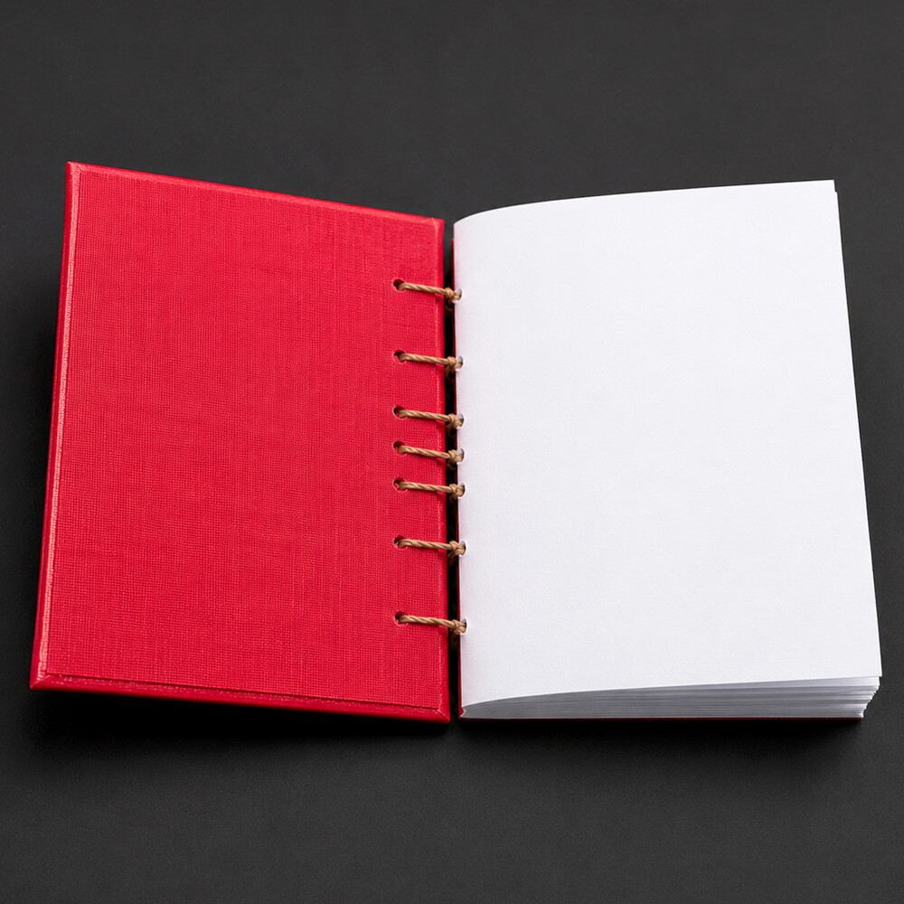 Sketchbook A7 para Desenho Costura Copta 180g/m²