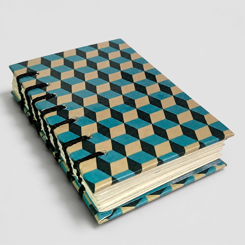 Sketchbook A7 para Desenho Costura Copta 180g/m²