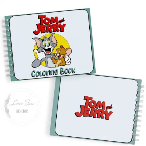 Arquivo Livro de Colorir Tom e Jerry 01