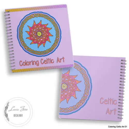 Arquivo Livro de Colorir de Arte Celta
