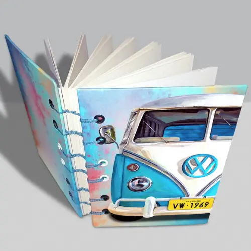 Sketchbook A6 para Aquarela Costura Copta 300g/m²