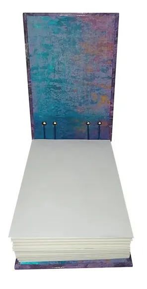 Sketchbook A6 para Aquarela Costura Copta 300g/m²