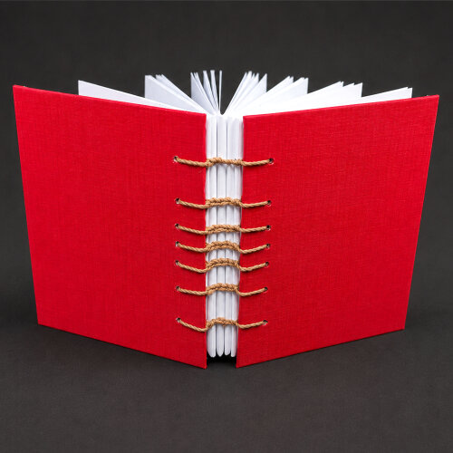 Sketchbook A7 para Desenho Costura Copta 180g/m²