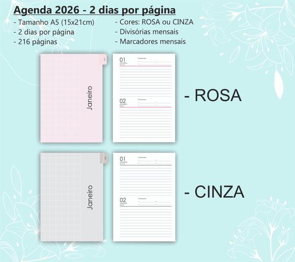 Agenda 2026 Personalizada