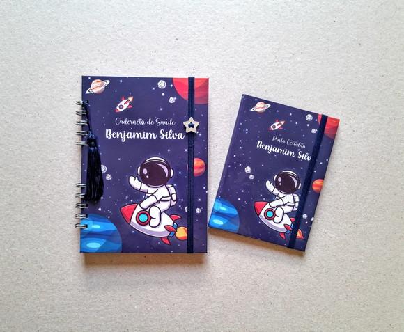 Caderneta de Vacinas Personalizada + Porta Certidão