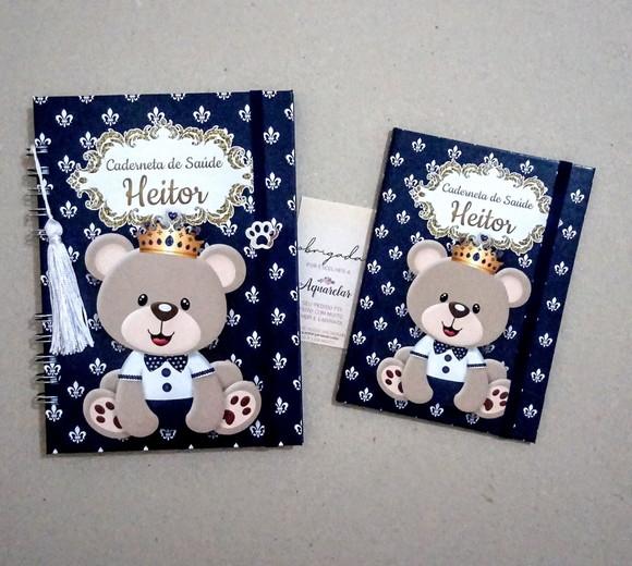 Caderneta de Vacinas Personalizada + Porta Certidão