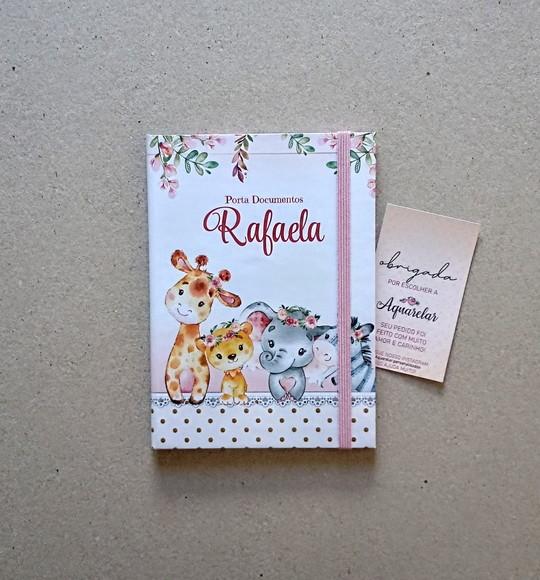 Caderneta de Vacinas Personalizada + Porta Certidão