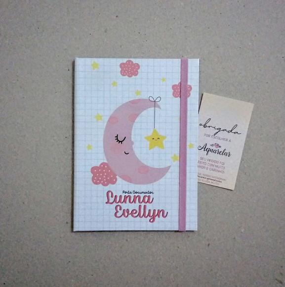 Caderneta de Vacinas Personalizada + Porta Certidão