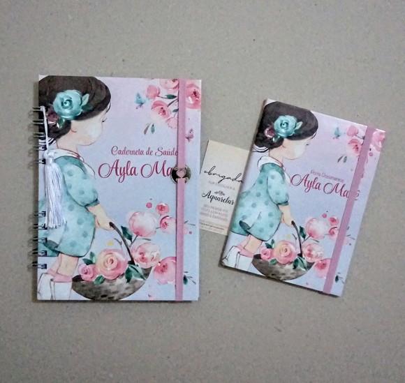 Caderneta de Vacinas Personalizada + Porta Certidão