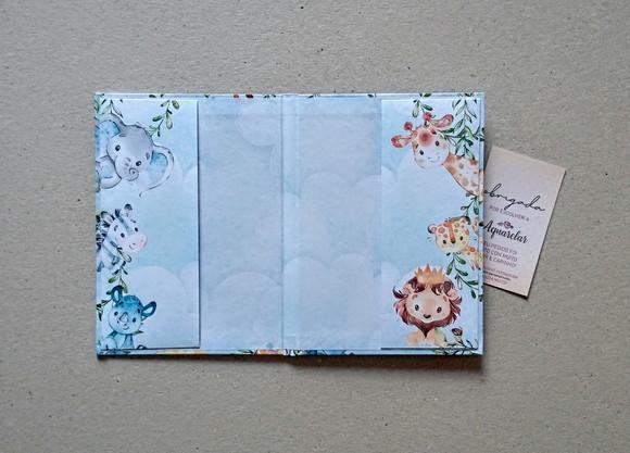 Caderneta de Vacinas Personalizada + Porta Certidão