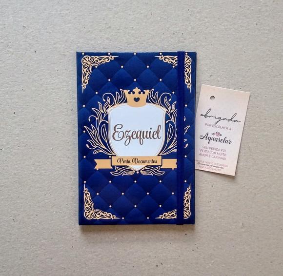 Caderneta de Vacinas Personalizada + Porta Certidão