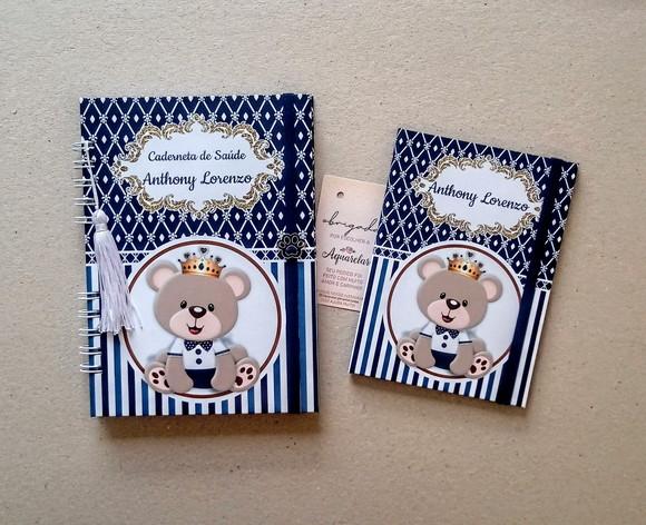 Caderneta de Vacinas Personalizada + Porta Certidão