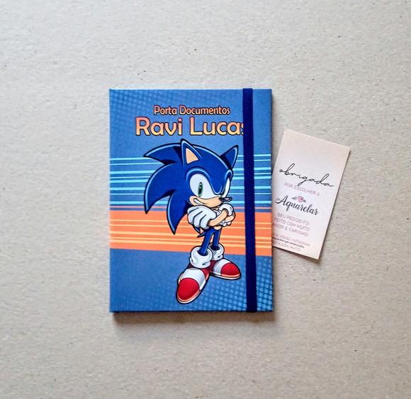 Caderneta de Vacinas Personalizada + Porta Certidão