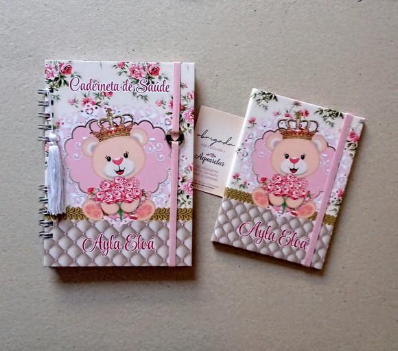 Caderneta de Vacinas Personalizada + Porta Certidão
