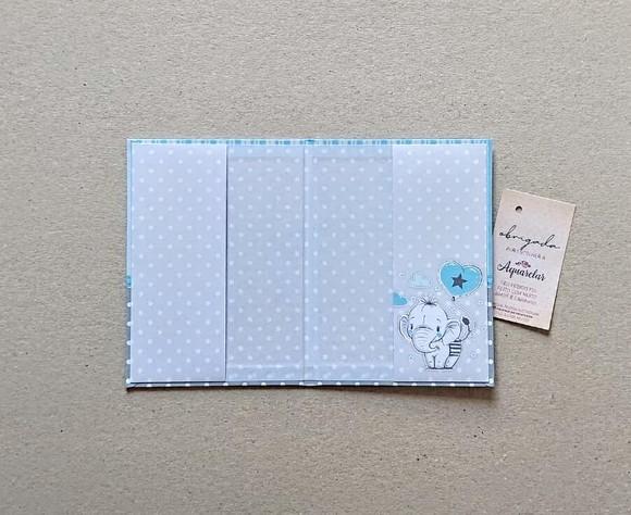 Caderneta de Vacinas Personalizada + Porta Certidão