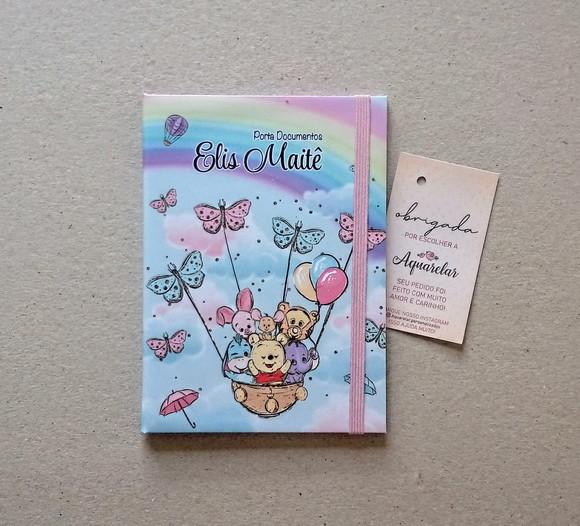 Caderneta de Vacinas Personalizada + Porta Certidão