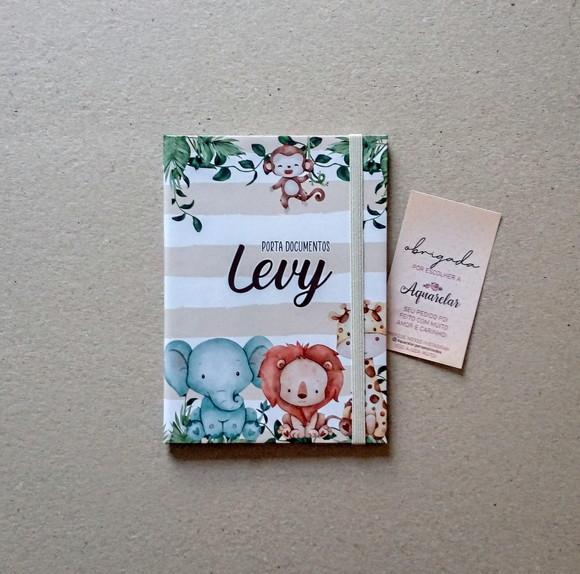 Caderneta de Vacinas Personalizada + Porta Certidão