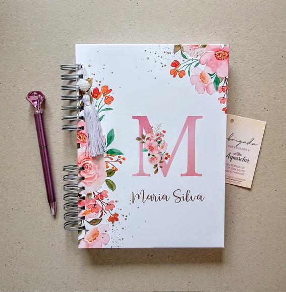 Caderno Escolar Capa Dura Personalizada 100 Folhas