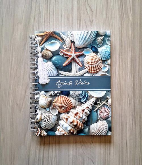 Caderno Escolar Capa Dura Personalizada 100 Folhas