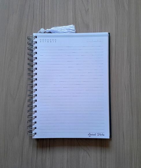 Caderno Escolar Capa Dura Personalizada 100 Folhas