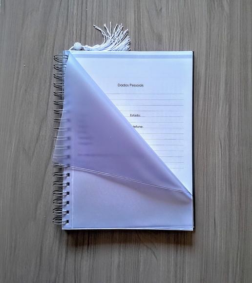 Caderno Escolar Capa Dura Personalizada 100 Folhas