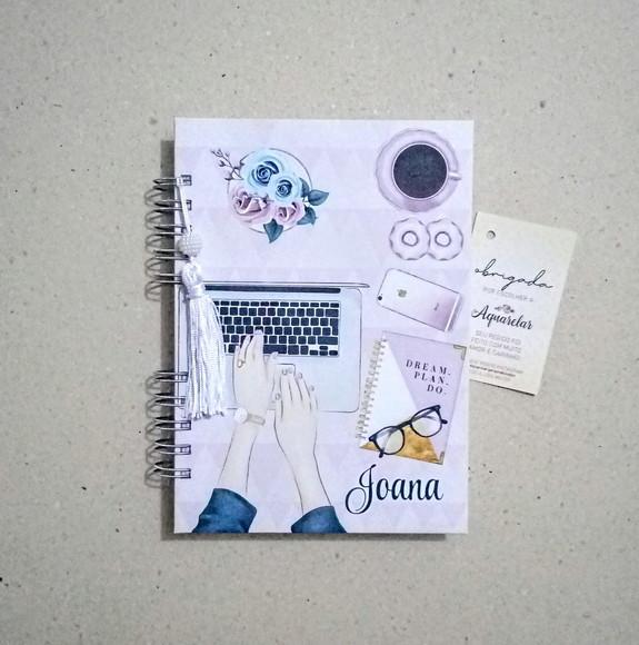 Caderno Escolar Capa Dura Personalizada 100 Folhas