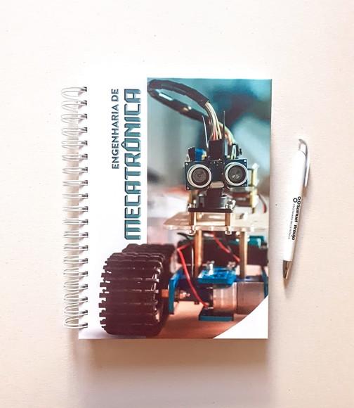 Caderno Escolar Capa Dura Personalizada 100 Folhas