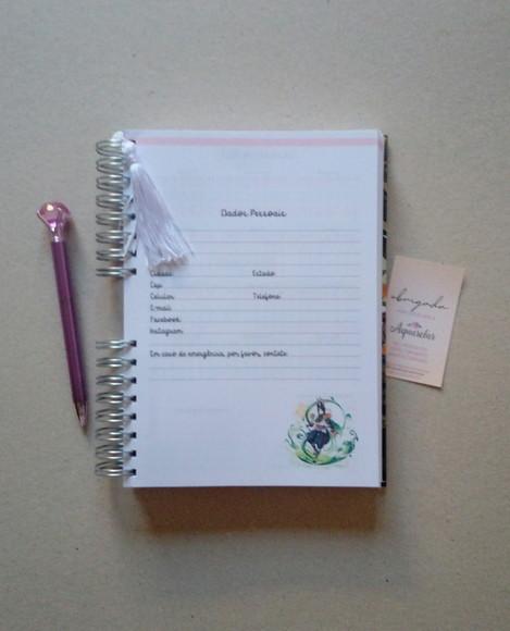 Caderno Escolar Capa Dura Personalizada 100 Folhas