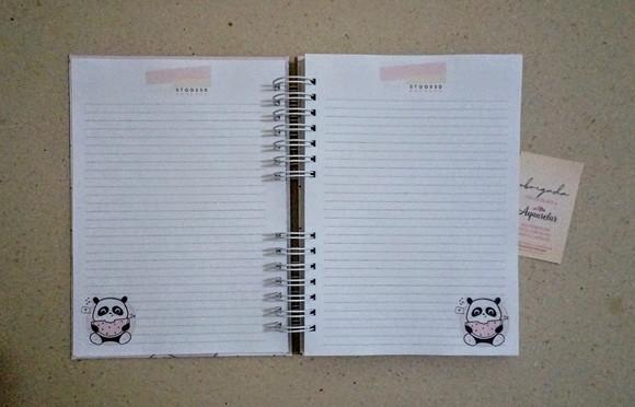 Caderno Escolar Capa Dura Personalizada 100 Folhas