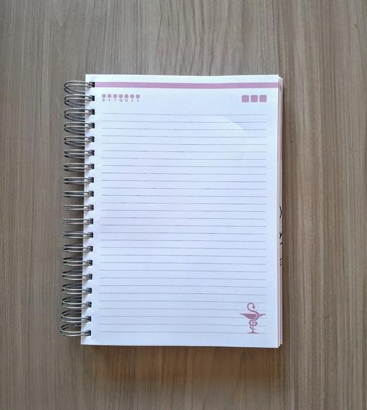 Caderno Escolar Capa Dura Personalizada 12 Matérias