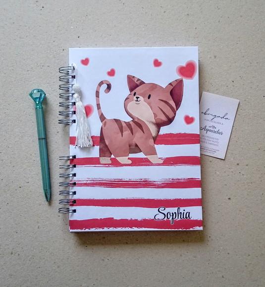 Caderno Escolar Capa Dura Personalizada 8 Matérias