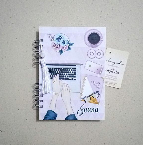 Caderno Escolar Capa Dura Personalizada 8 Matérias