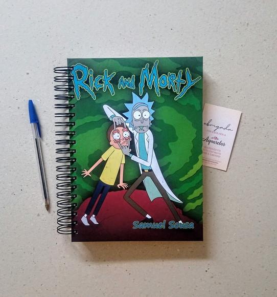 Caderno Escolar Capa Dura Personalizada 8 Matérias