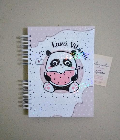 Caderno Escolar Capa Dura Personalizada 8 Matérias