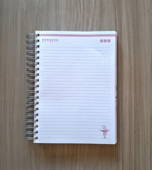 Caderno Escolar Capa Dura Personalizada 8 Matérias