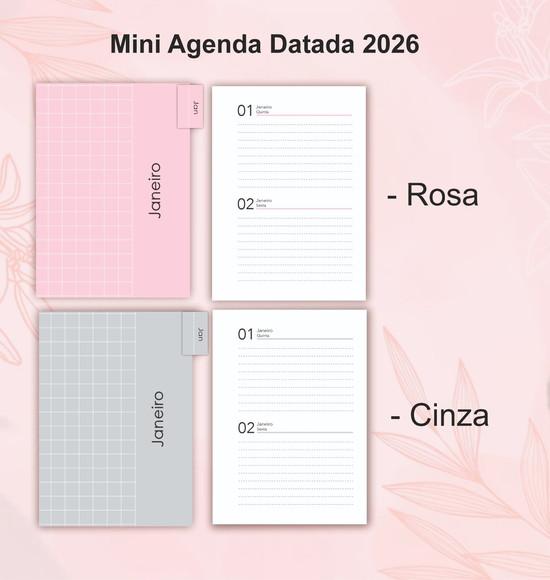 Mini Agenda 2026 Personalizada