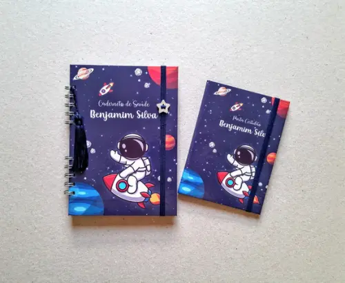 Caderneta de Vacinas Personalizada + Porta Certidão