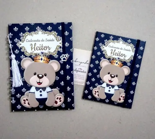 Caderneta de Vacinas Personalizada + Porta Certidão