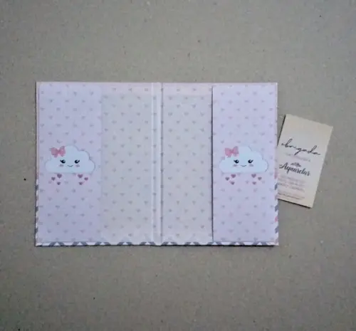 Caderneta de Vacinas Personalizada + Porta Certidão