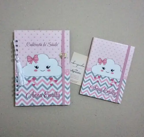 Caderneta de Vacinas Personalizada + Porta Certidão