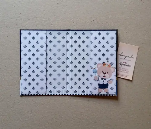 Caderneta de Vacinas Personalizada + Porta Certidão
