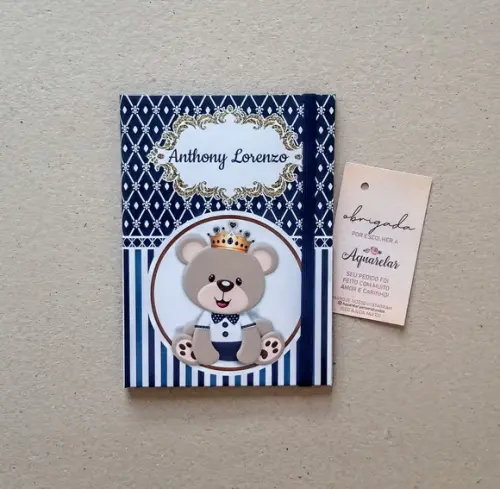 Caderneta de Vacinas Personalizada + Porta Certidão