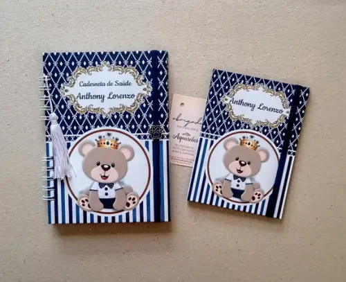 Caderneta de Vacinas Personalizada + Porta Certidão