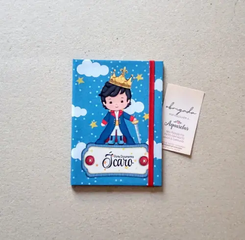 Caderneta de Vacinas Personalizada + Porta Certidão
