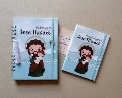 Caderneta de Vacinas Personalizada + Porta Certidão